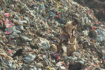 Those who live and work at the Chittagong landfill endure atrocious conditions without proper protective equipment. Mountains of rubbish for the Waste Pickers of Chittagong, Bangladesh to search.